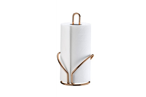 PORTA PAPEL DE COCINA ROSE GOLD