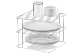 ESTANTE CUADRADO TRIPLE - BLANCO