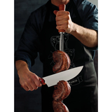 CUCHILLO PARA CARNE 8" POLYWOOD ROJO