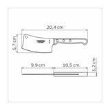 CUCHILLO 20,5 CM. CHURRASCO TOMAHAWK POLYWOOD