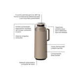 TERMO 1 LTS BEIGE EXATA
