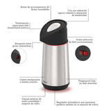BOTELLA TERMICA CON BOMBA