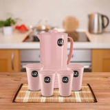 KIT JARRA COZINHA PP ROSADO SOLIDO