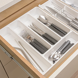 PORTA CUBIERTO SIN TAPA BLANCO