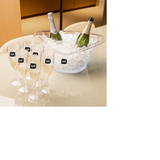 KIT FIESTA 7 PZA TRANSPARENTE TRANSLUCIDO