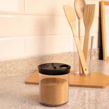 PORTA CONDIMENTO NEGRO