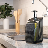 PORTA DETERGENTE NEGRO TRANSLUCIDO