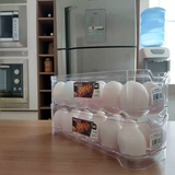 ORGANIZADOR P/HUEVO TRANSPARENTE