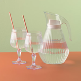 COPA PARA AGUA Y VINO AXE 350ML TRANSPARENTE TRASLUCIDO