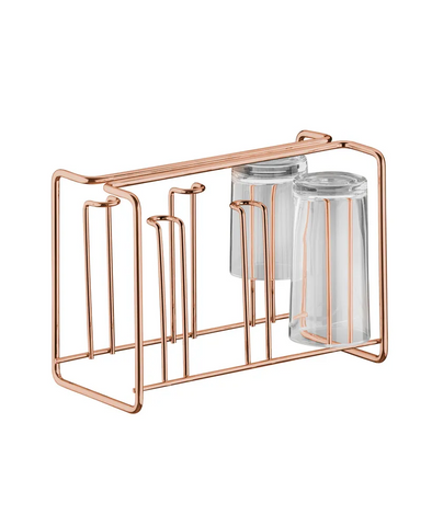 PORTA VASOS ROSE GOLD