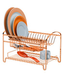 ESCURRIDOR DE PLATOS ROSE GOLD