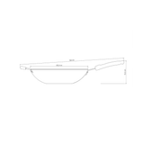 SARTEN WOK DE 32 CM NAPOLI TRAMONTINA