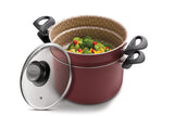 OLLA COZI VAPORE 22 CM 6 LTS. ROJO