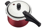 OLLA PRESION 3,00 LTS. 20 CM TEFLON ROJO VANCOUVER