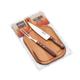 KIT PARA ASADO DE 3 PIEZAS POLYWOOD ORIGINAL TRAMONTINA
