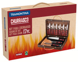 JGO. PARA ASADO 17 PZA POLYWOOD