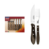 JUEGO PARA ASADO 8 PZA CAFÉ TRAMONTINA