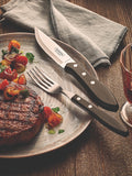 JUEGO PARA ASADO 8 PZA CAFÉ TRAMONTINA