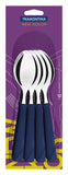 12 CUCHARA MESA AZUL NEW KOLOR