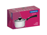 CACEROLA CON TAPA VIDRIO 16CM   1.40 LTS.