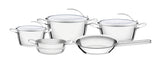 JGO. OLLAS 5 PZA INOX
