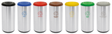 BASURERO INOX CAP. SEL. BASCULANTE 40 LTS. RO