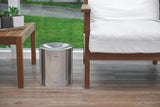 BASURERO INOX C/TAPA BASCULANTE 5 LTS. TRAMONTINA