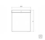 BASURERO INOX C/T BASCULANTE SWING 12 LTS TRAMONTINA