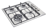 PLACA COCCION INOX 4GX HE - 4 HORNALLA