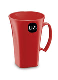 TAZAS PARA CAPPUCCINO PLUS 400ML ROJO