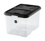 CAJAS ORGANIZADORAS 22L NEGRO SOLIDO