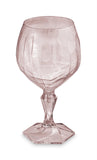 COPA PARA AGUA Y VINO TANGO 350ML ROSA TRASLUCIDO