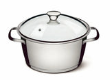 OLLA ALTA 16 CM ALLEGRA CON TAPA DE VIDRIO 1,50 LT