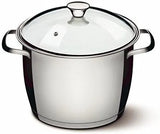 OLLA ALTA 24 CM ALLEGRA CON TAPA DE VIDRIO 7,50 LT